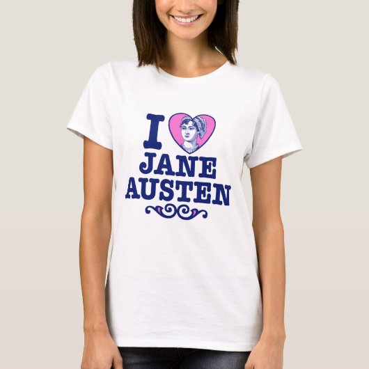 Jane Austen T-shirt (Devant)