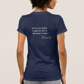 Jane Austen Team Knightley T-Shirt (Dos)