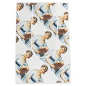 Jane Austen Theme Party Gift Bag Medium Cadeauzakje (Achterkant)