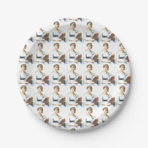 Jane Austen Theme Party Paper Borden Papieren Bordje