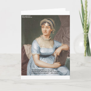 Jane Austen Vriendschap/Liefde/Verzachtende liefde Kaart
