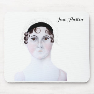 Jane Austen waterverf muismat van ORDesigns