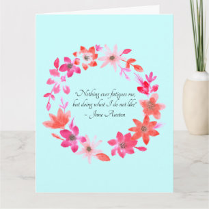 Jane Austen Zelfzorg Quote – Mansfield Park Kaart