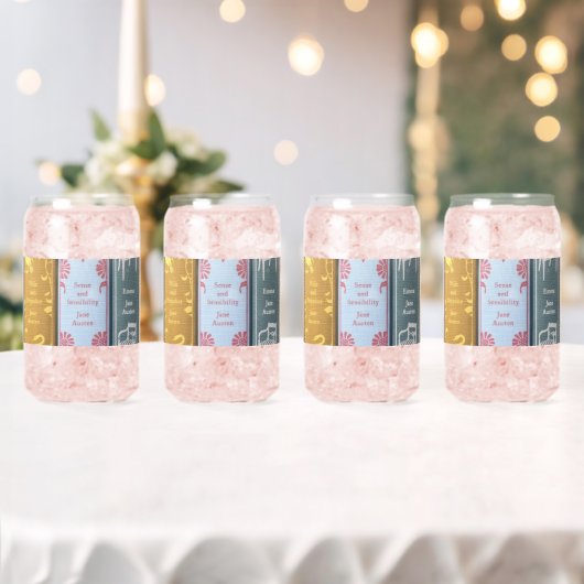 Jane Austen's Books Blikvorm Glas (Insitu (Huwelijk))