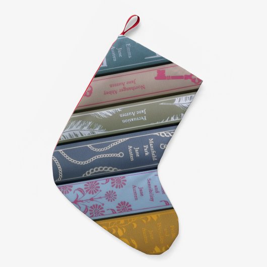 Jane Austen's Books Kleine Kerstsok (Voorkant (Hangend))