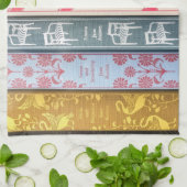 Jane Austen's books Theedoek (Gevouwen)