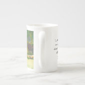 Jane Austen's Garden II Waterverf Bone China Mok (Achterkant)