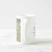 Jane Austen's Garden Waterverf Bone China Mok (Achterkant)