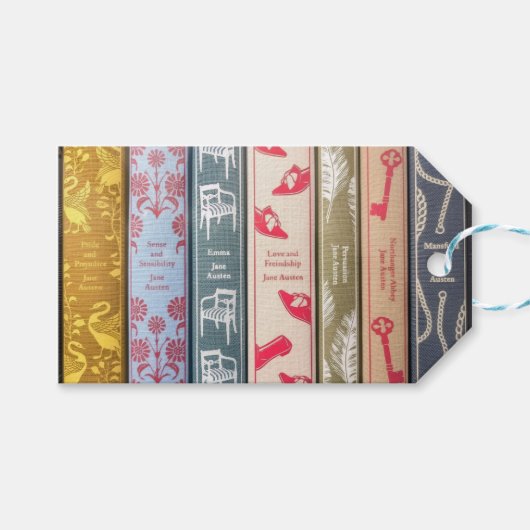 Jane Austen's Novels Cadeaulabel (Voorkant (Horizontaal))