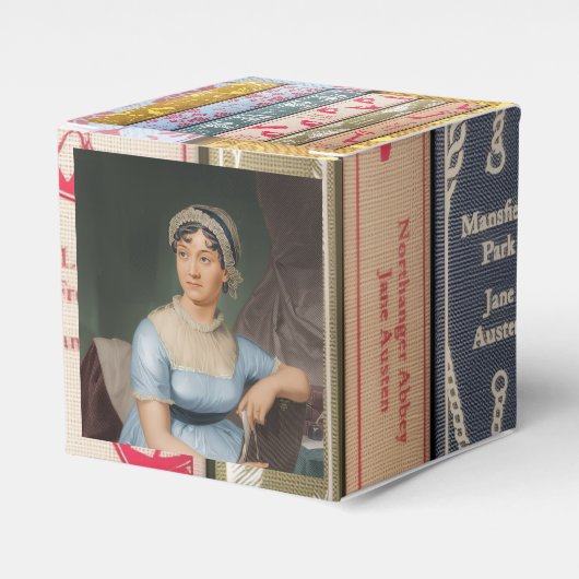 Jane Austen's Novels Gift Box Bedankdoosjes (Voorkant Zijde)