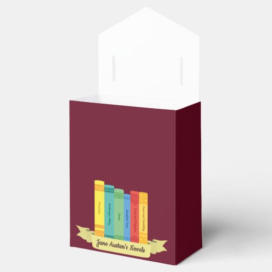 Jane Austen's Novels III Bedankdoosjes (Geopend)