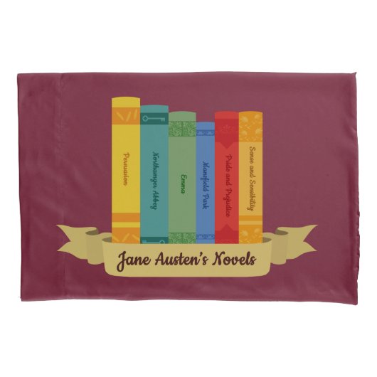 Jane Austen's Novels III Kussensloop (Voorkant)