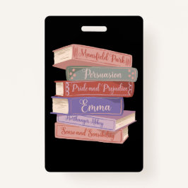 Jane Austen's Novels V Badge