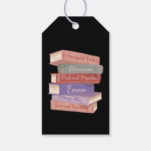 Jane Austen's Novels V Cadeaulabel (Voorkant)