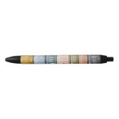Jane Austen's novels Zwarte Inkt Pen (Voorkant)