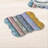 Jane Austen's romans verhogen je huissteen Coaste Kartonnen Onderzetters (Gekanteld)