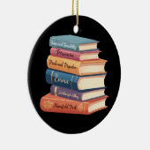 Jane Austen's romans VII Keramisch Ornament (Rechts)