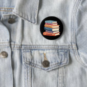 Jane Austen's romans VII Ronde Button 5,7 Cm (In situ)