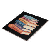 Jane Austen's romans VII Tegeltje (Zijkant)