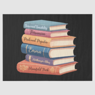 Jane Austen's romans VII Tissuepapier