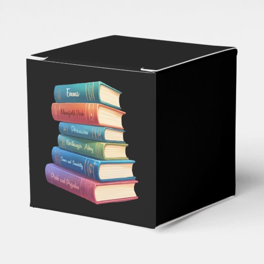 Jane Austen's romans VIII Bedankdoosjes (Voorkant Zijde)