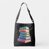 Jane Austen's romans VIII Crossbody Tas (Achterkant)