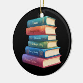 Jane Austen's romans VIII Keramisch Ornament (Links)