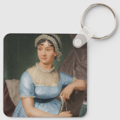 Jane Austens Sleutelhanger (Achterkant)