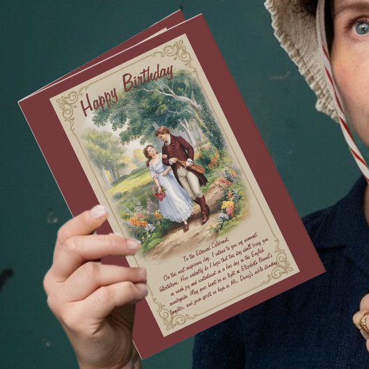 Jane Austin, Pride and Prejudice, Regencycore Kaart