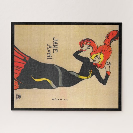 Jane Avril 1 Jigsaw Puzzle (Horizontal)