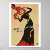 Jane Avril Poster (Voorkant)