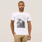 Jane Bernoudi en haar paard T-shirt (Voorkant volledig)