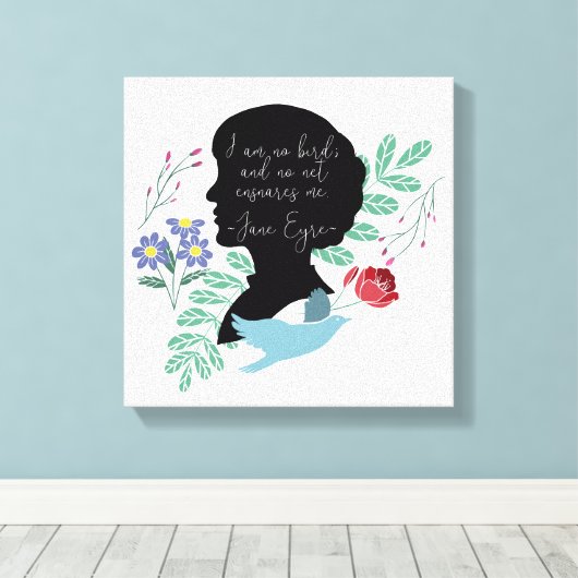 Jane Eyre Canvas Afdruk (Insitu (Houten vloer))