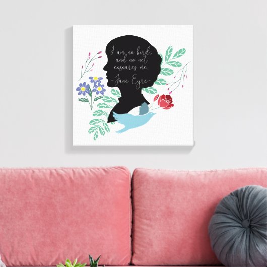Jane Eyre Canvas Afdruk (Insitu (Woonkamer))