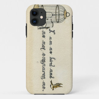 Jane Eyre citaat geval iPhone 11 Hoesje