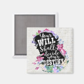 Jane Eyre - Destiny magneet (Voorkant / Achterkant)