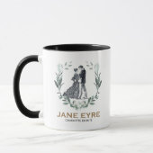 Jane Eyre en Edward Rochester met Wreath Mok (Links)