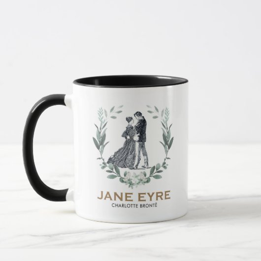 Jane Eyre en Edward Rochester met Wreath Mok (Links)