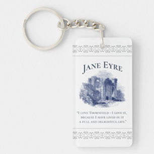 Jane Eyre - I Love Thornfield - Castle Sleutelhang Sleutelhanger