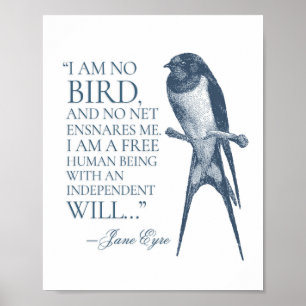 Jane Eyre - ik ben geen vogel - Zwauw Poster