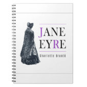 Jane Eyre in Kaap en Bonnet Notitieboek (Voorkant)