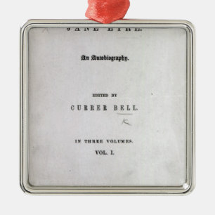 Jane Eyre' Metalen Ornament