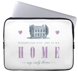 Jane Eyre - Mijn enige thuis - Huis Laptop Sleeve