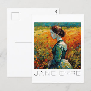 Jane Eyre Monet stijl schilderij Briefkaart