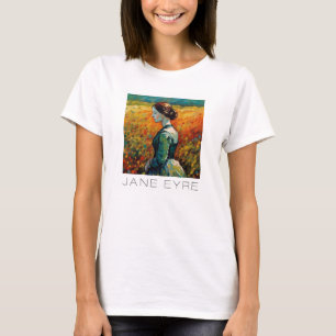 Jane Eyre Monet stijl schilderij T-shirt