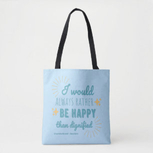 Jane Eyre Quote I - Blue Edition Draagtas