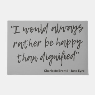Jane Eyre Quote I Deurmat