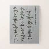 Jane Eyre Quote I Legpuzzel (Verticaal)