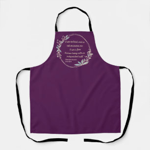 Jane Eyre Quote II - Schattigee stijl Schort