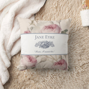 Jane Eyre - Reader ik trouwde hem - Doves Floral Kussen
